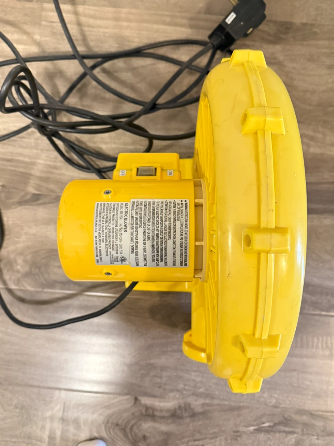 Electric Air Blower — Model BR-20A - photo 5