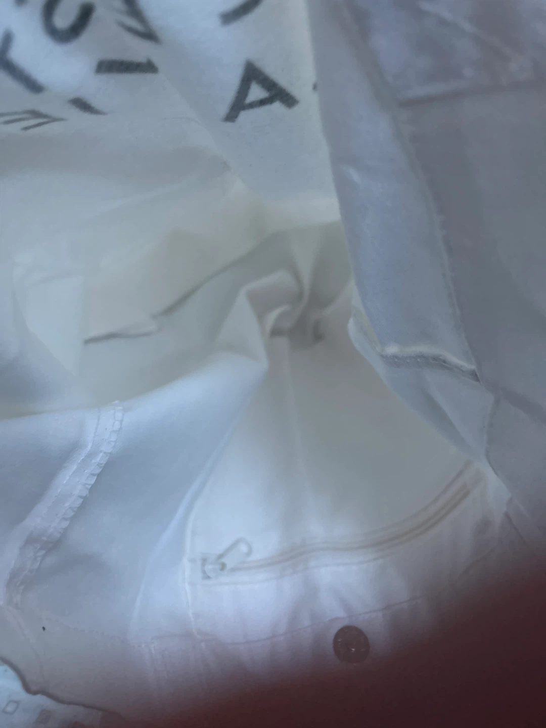 White "C'est La Vie" Tote Bag - photo 3