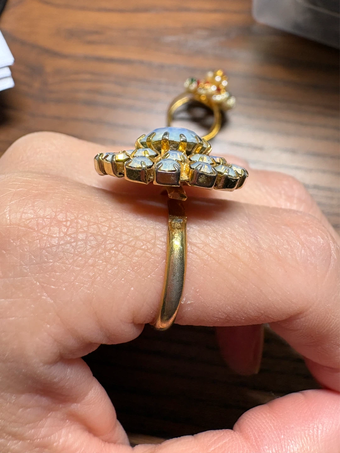 Vintage Decorative Rings - Set of 2 - photo 3