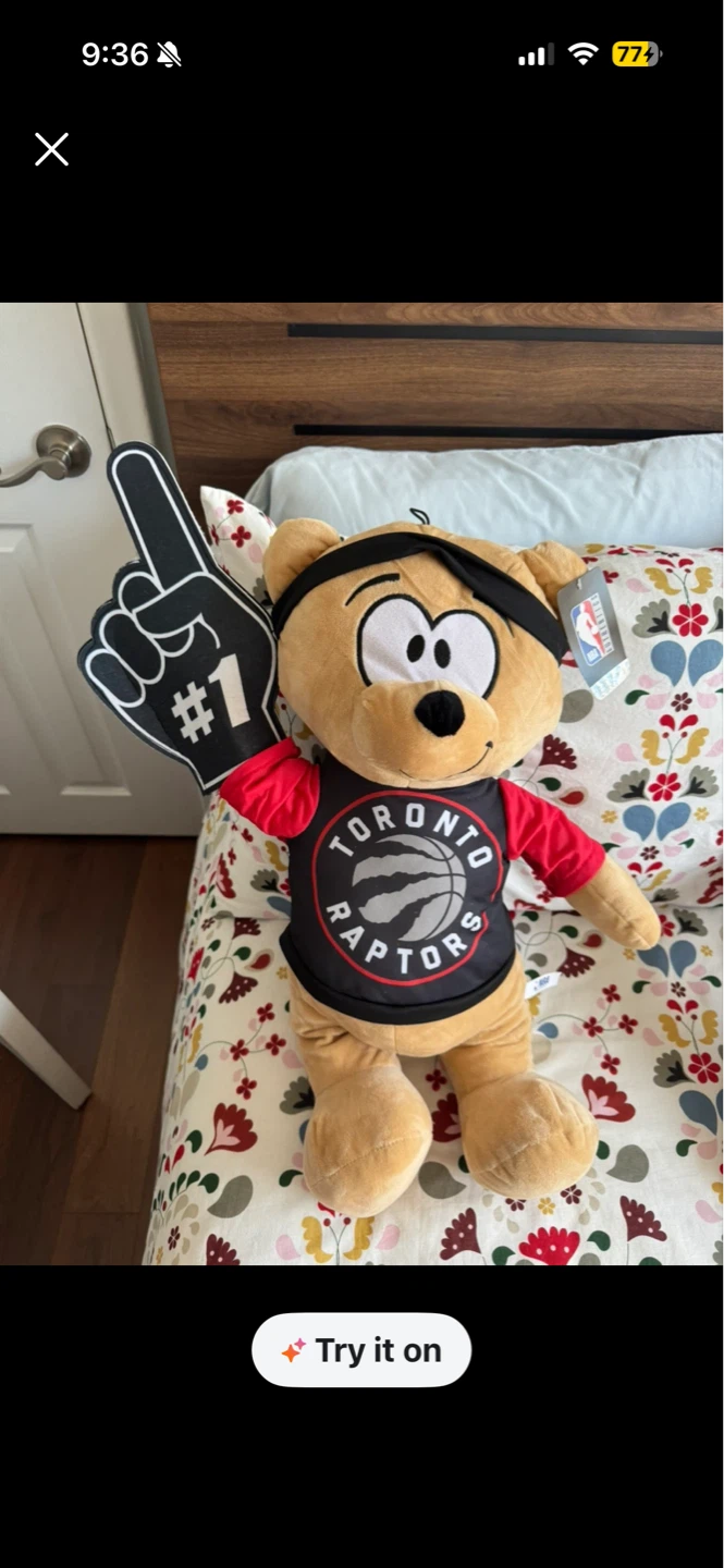 Toronto raptors stuff bear