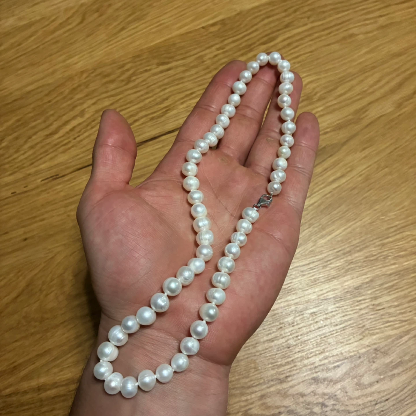Beautiful ✨ Freshwater Pearl Necklace & Bracelet Set 🤩 - photo 3