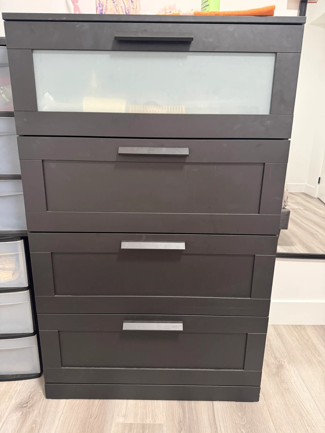 Dark Brown 5-Drawer Dresser