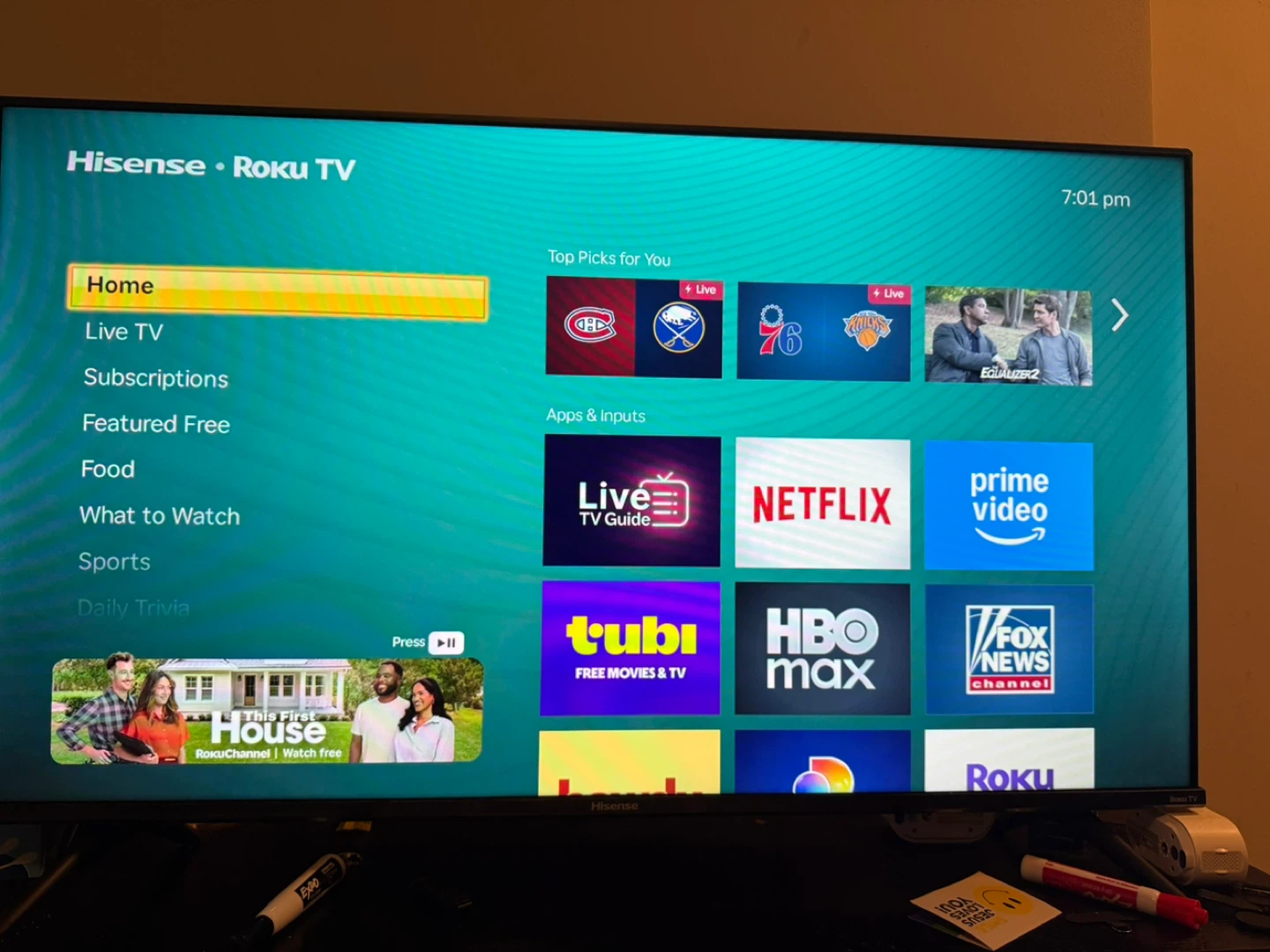 Hisense Roku TV Smart Television