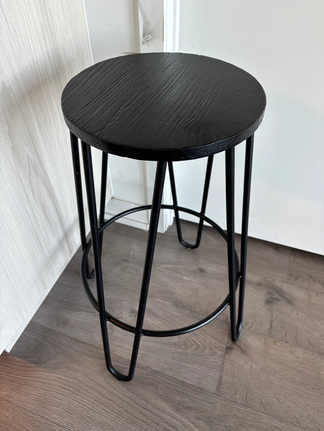 X4 Black Bar Stools