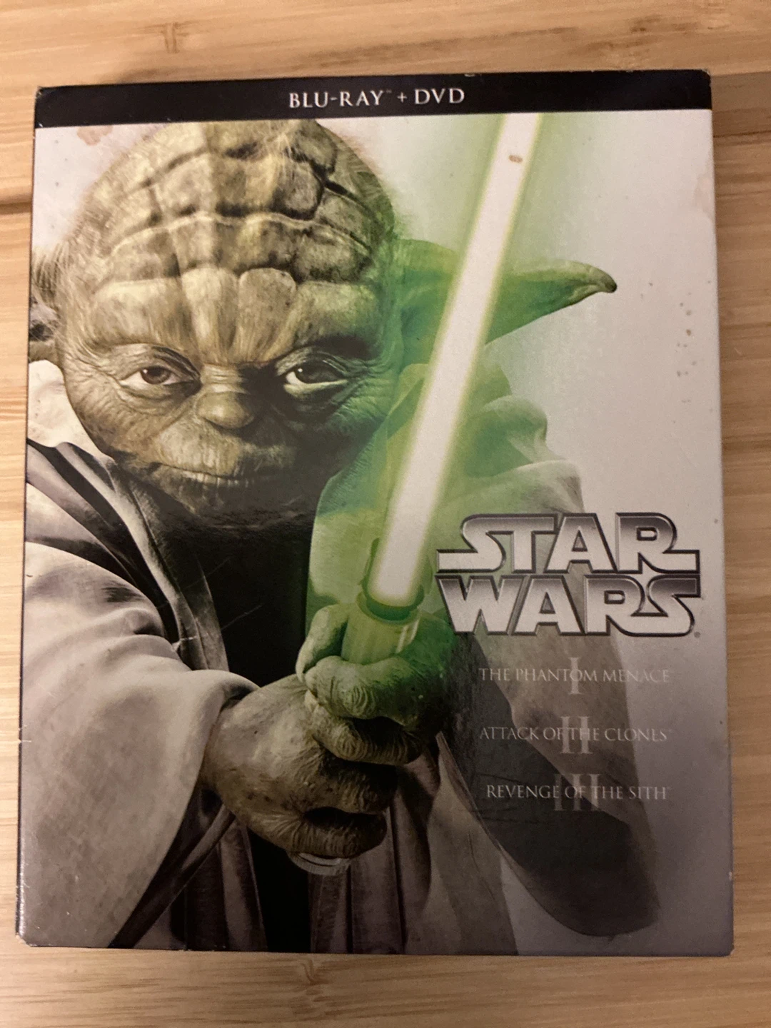 Star Wars: Episodes I, II, & III Blu-Ray + DVD Set