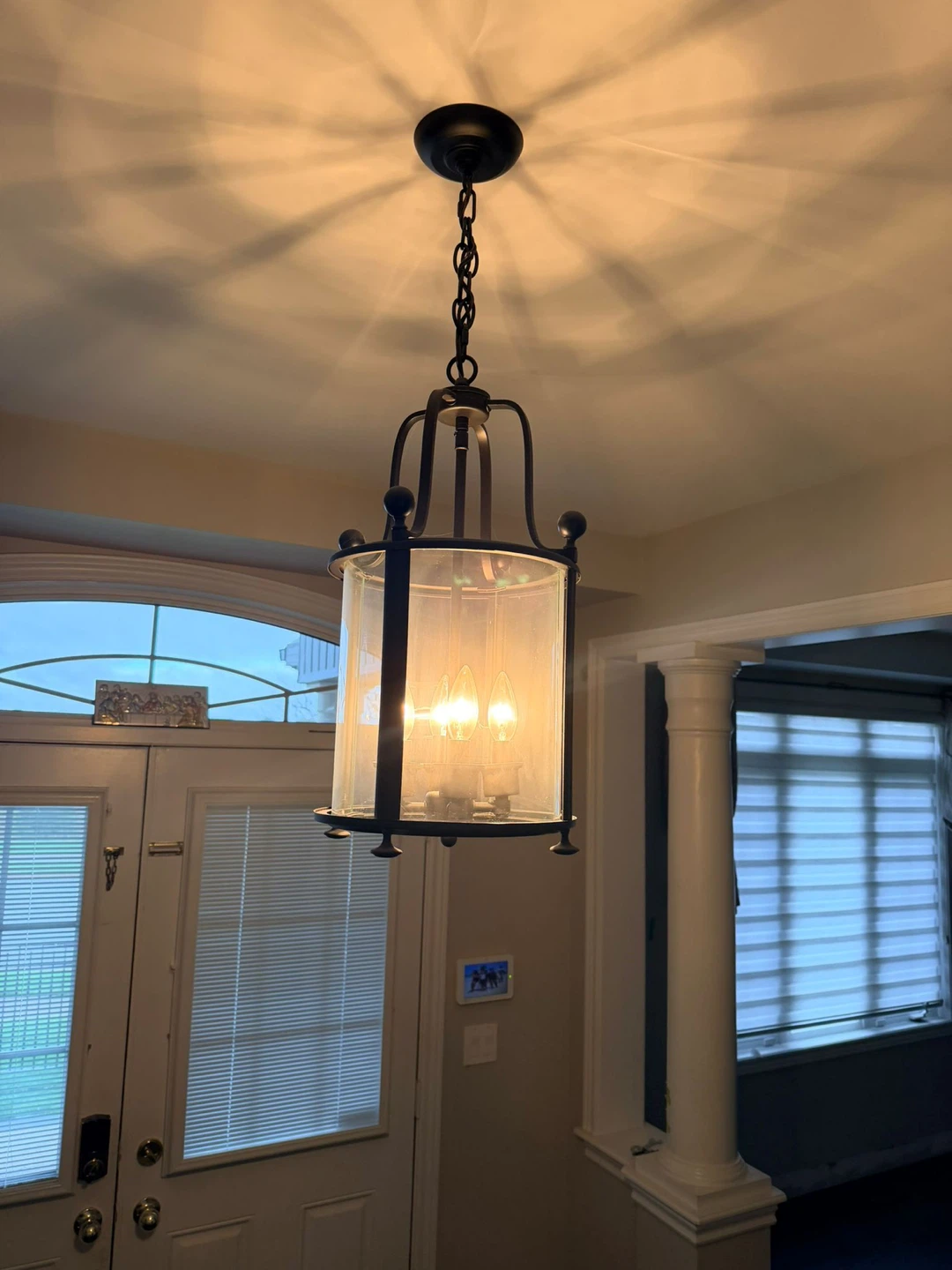 Black Chandelier Pendant Light Fixture