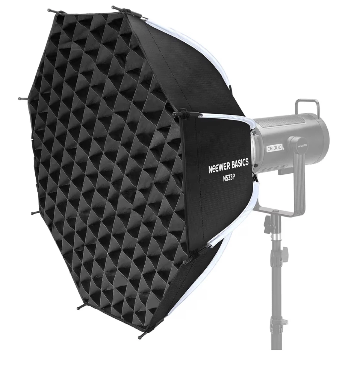 Neewer Basics NS33P Octagonal Softbox with Honeycomb Grid