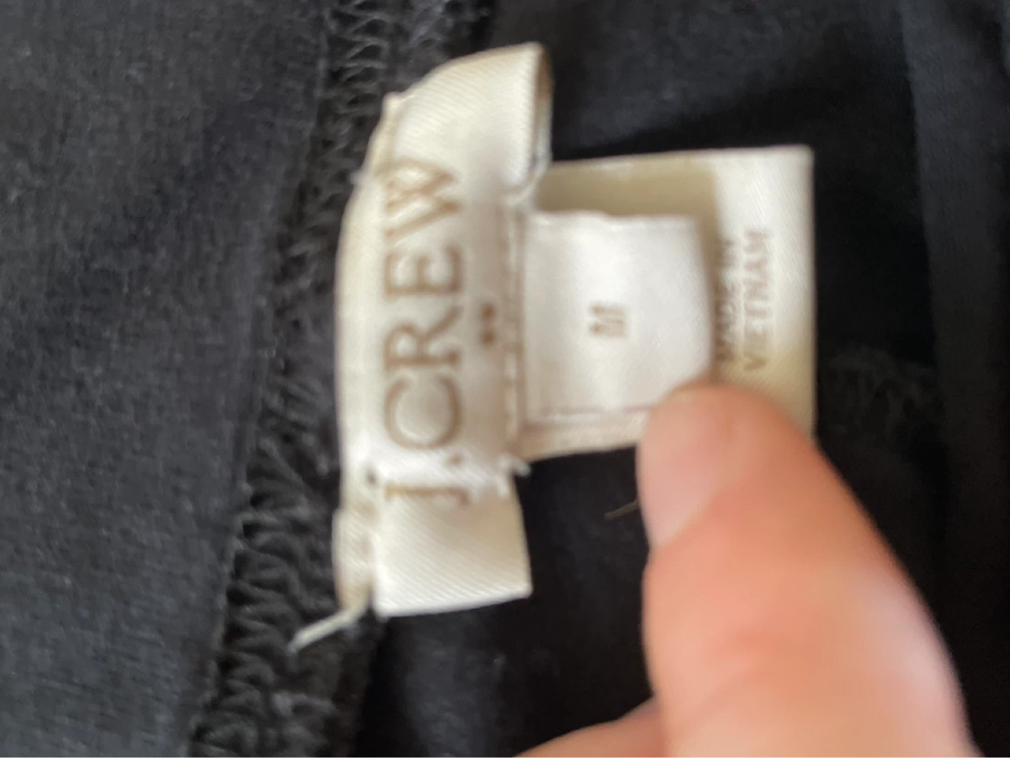 J. Crew Black Leggings - Medium - photo 2