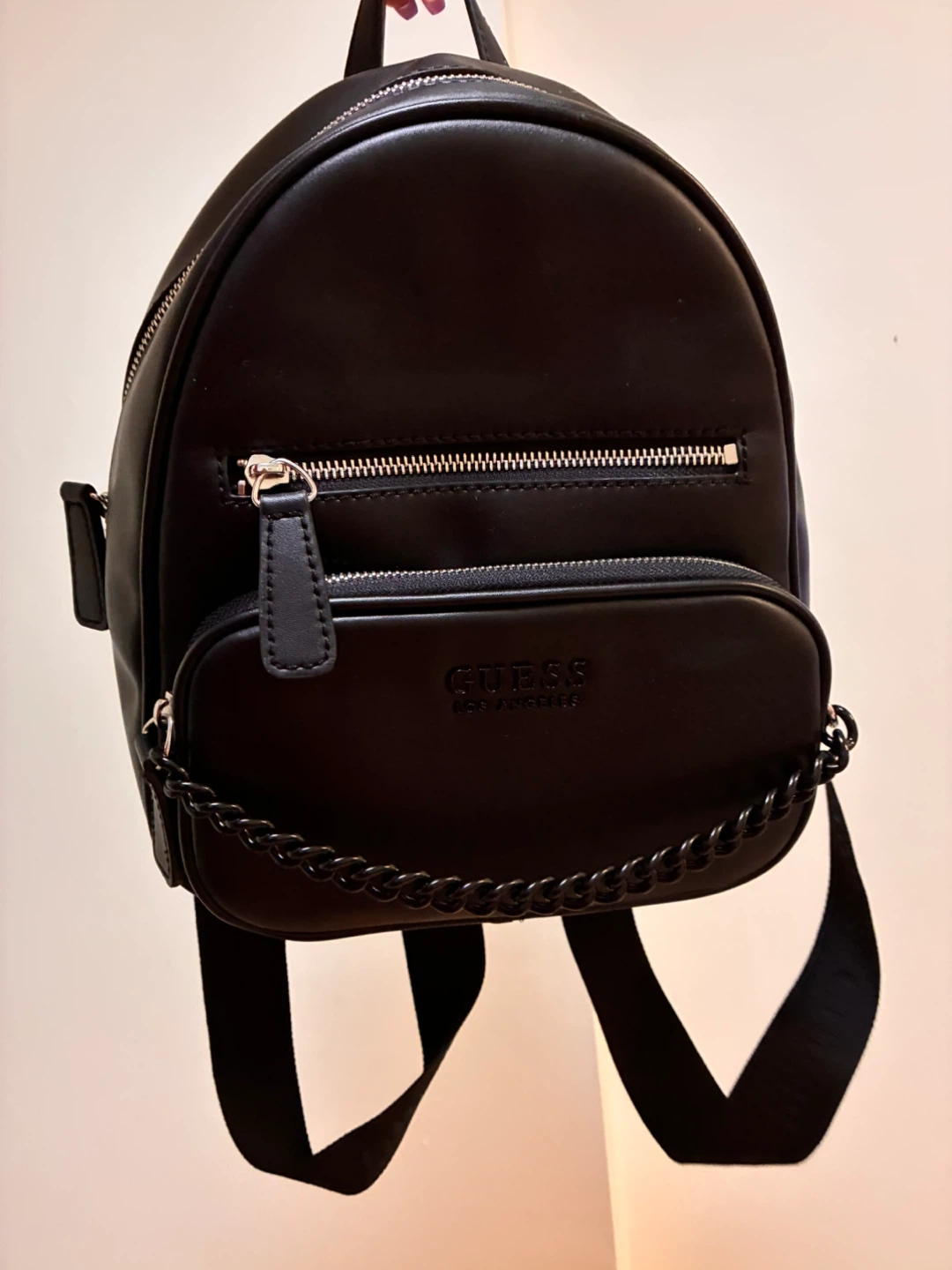 Black Guess Mini Backpack - photo 2