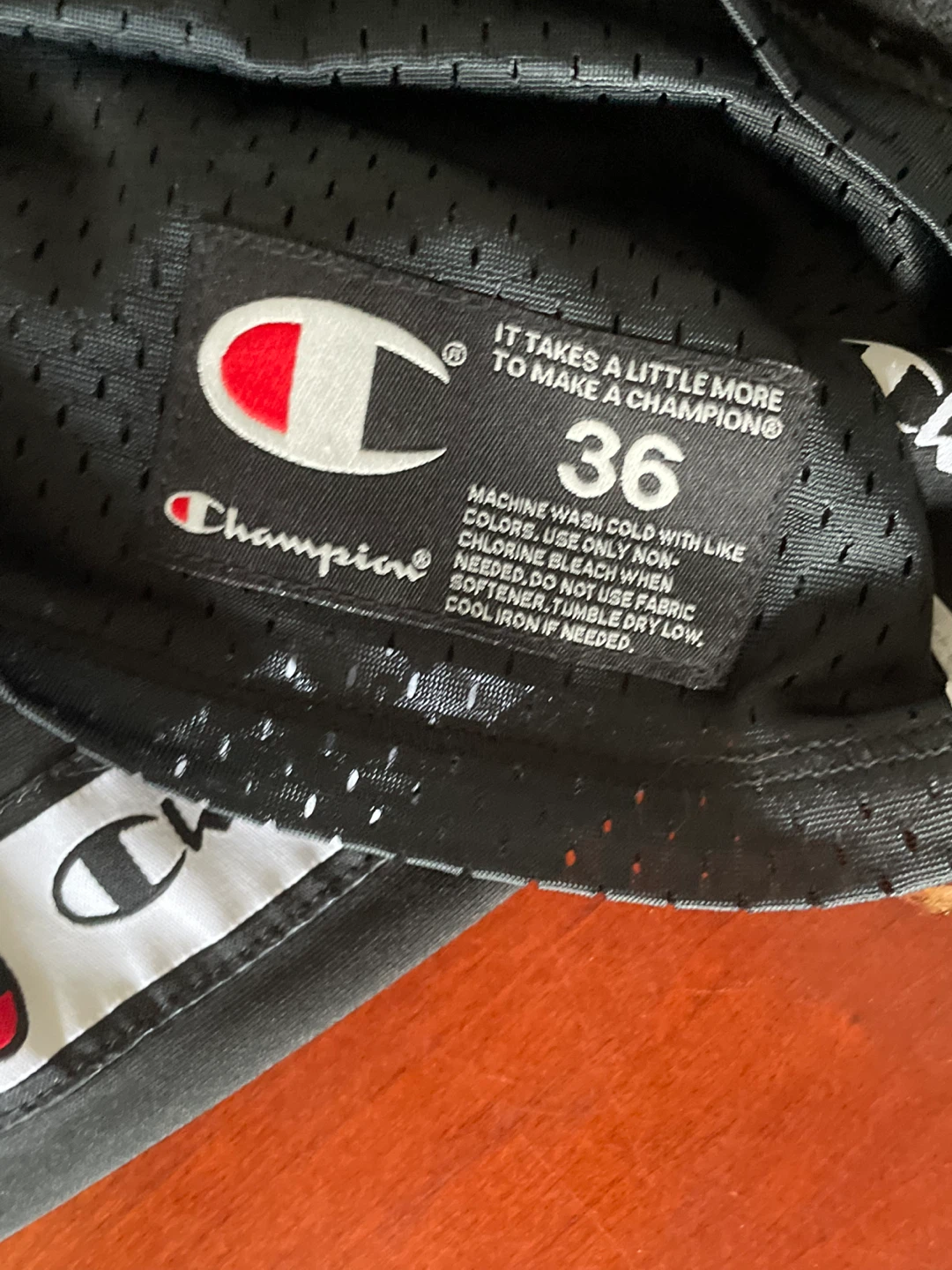 Champion Black Skirt with Logo Tape Size 36 - photo 2