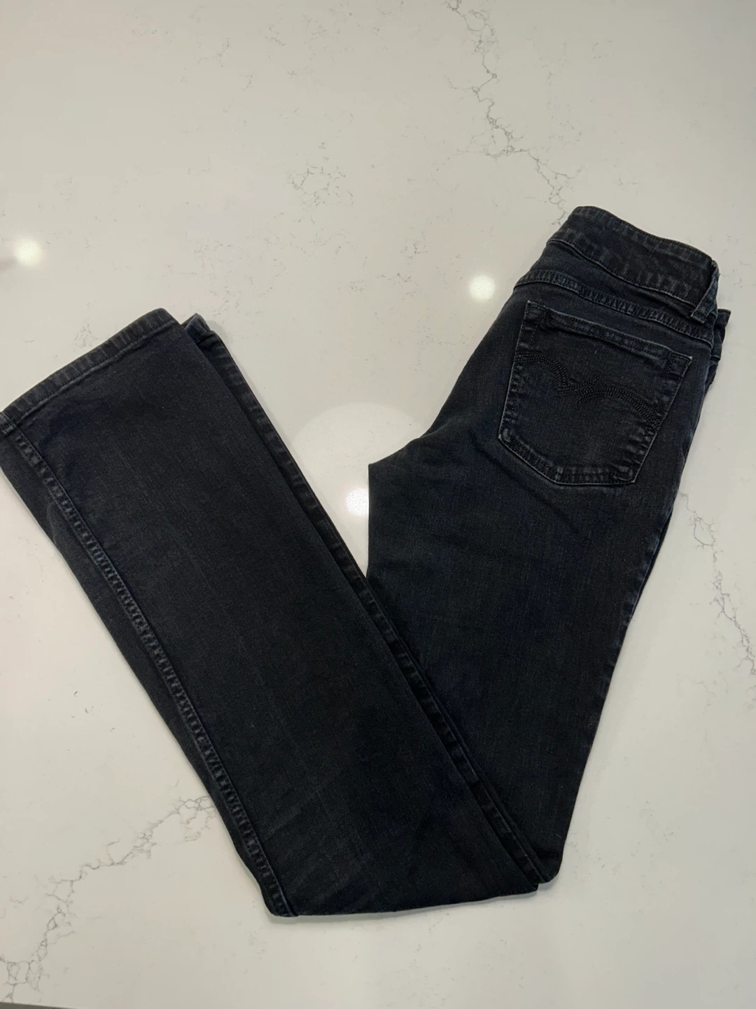 Wrangler Boot Cut Jeans - Black - Size 28x36 - photo 2