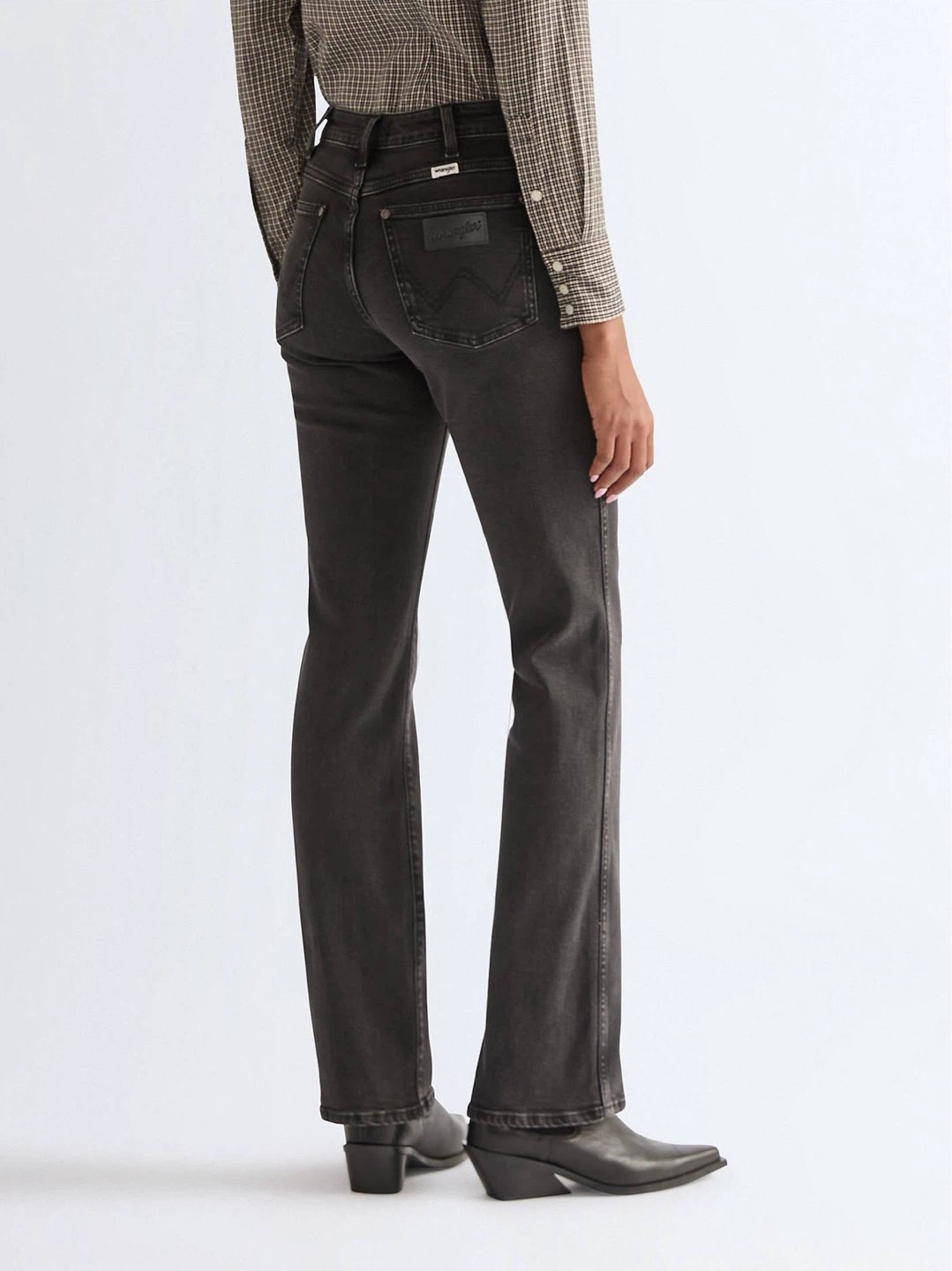 Wrangler Boot Cut Jeans - Black - Size 28x36