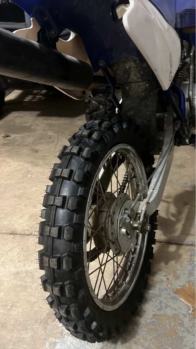 Blue Yamaha Dirt Bike 125 ttr - photo 4