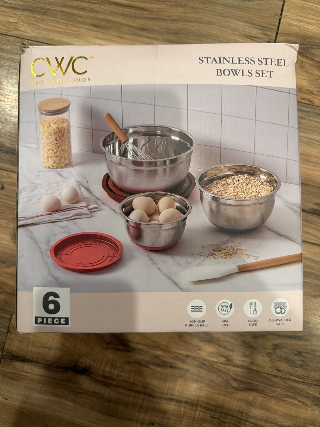 3 Stainless Steel Bowl with Lids