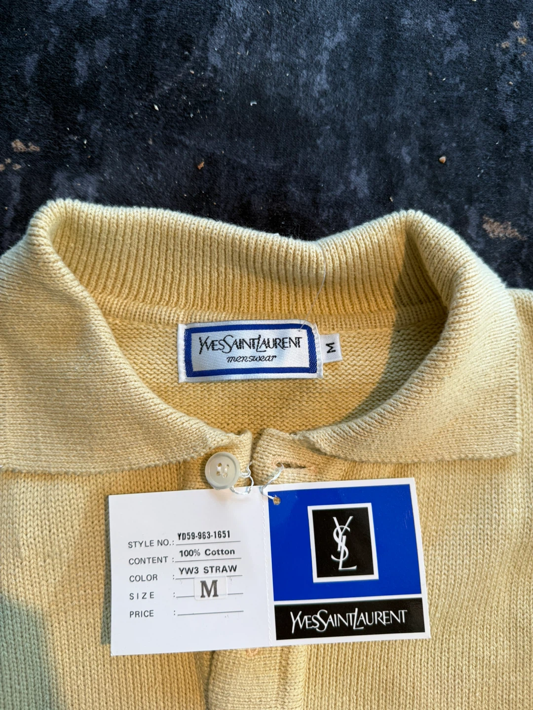 YSL Men's Polo Shirt Size M