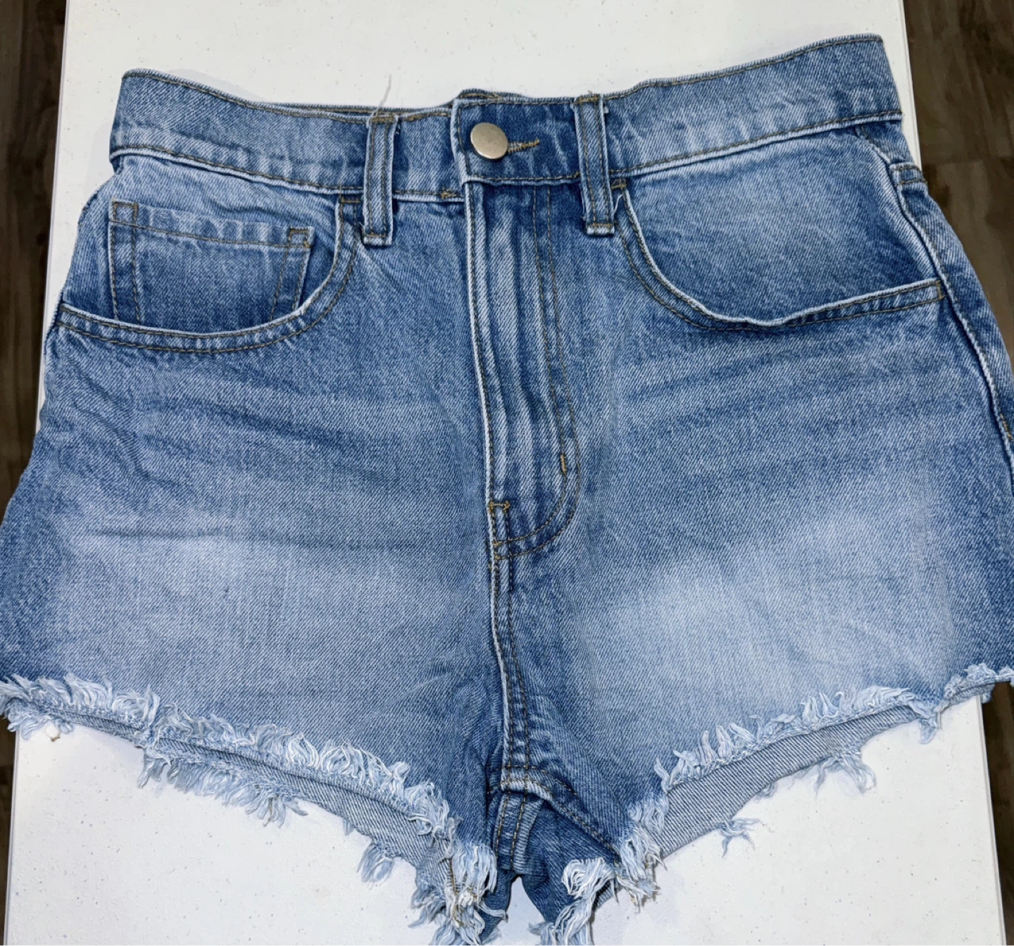 Oak and fort size 26 Women's Denim Cut-Off Shorts