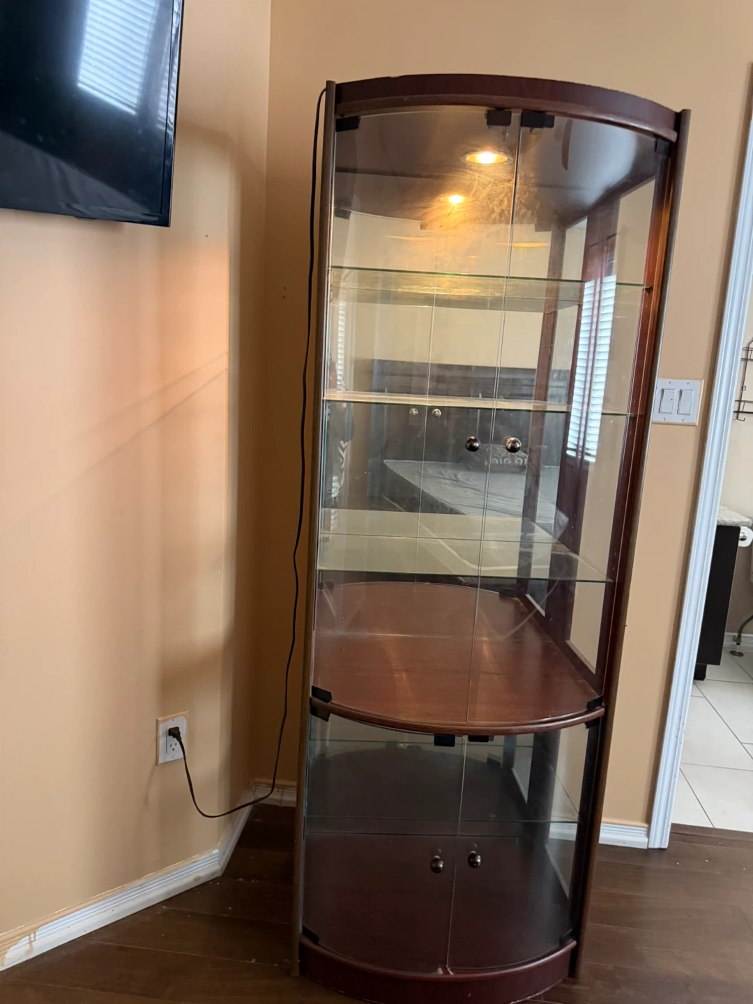 Curio Display Cabinet - photo 2