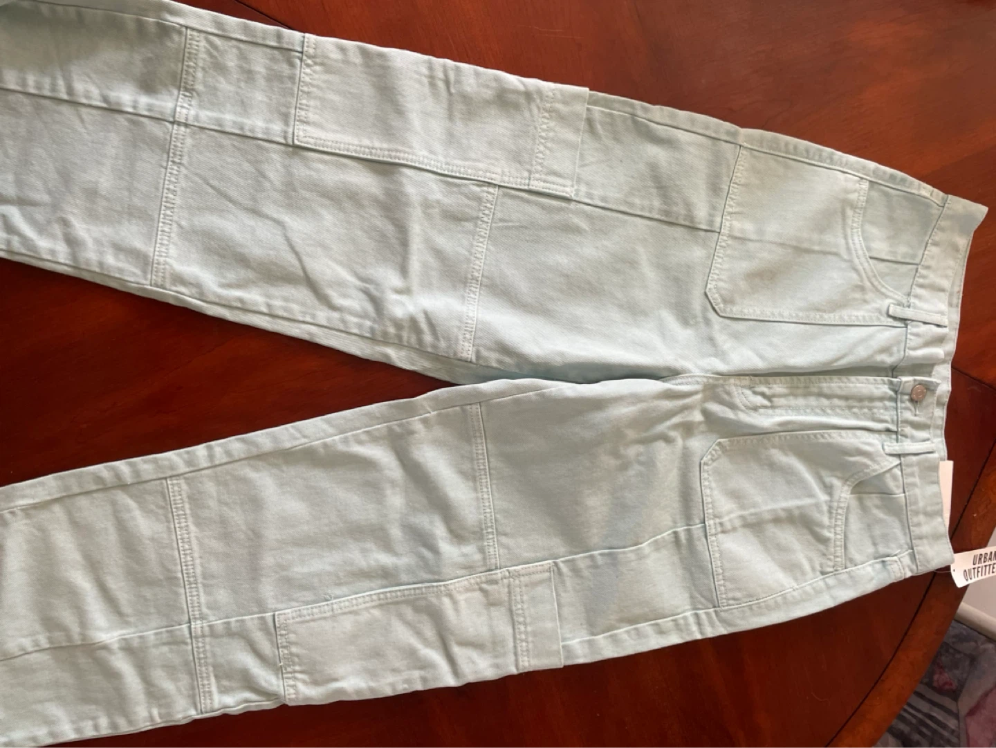Urban Outfitters High-Rise Baggy Jeans - Lt Blue, Size 29