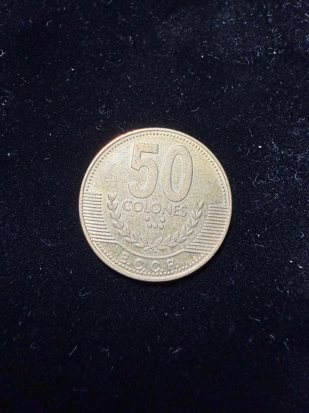 Costa Rica 50 Colones Coin 1999