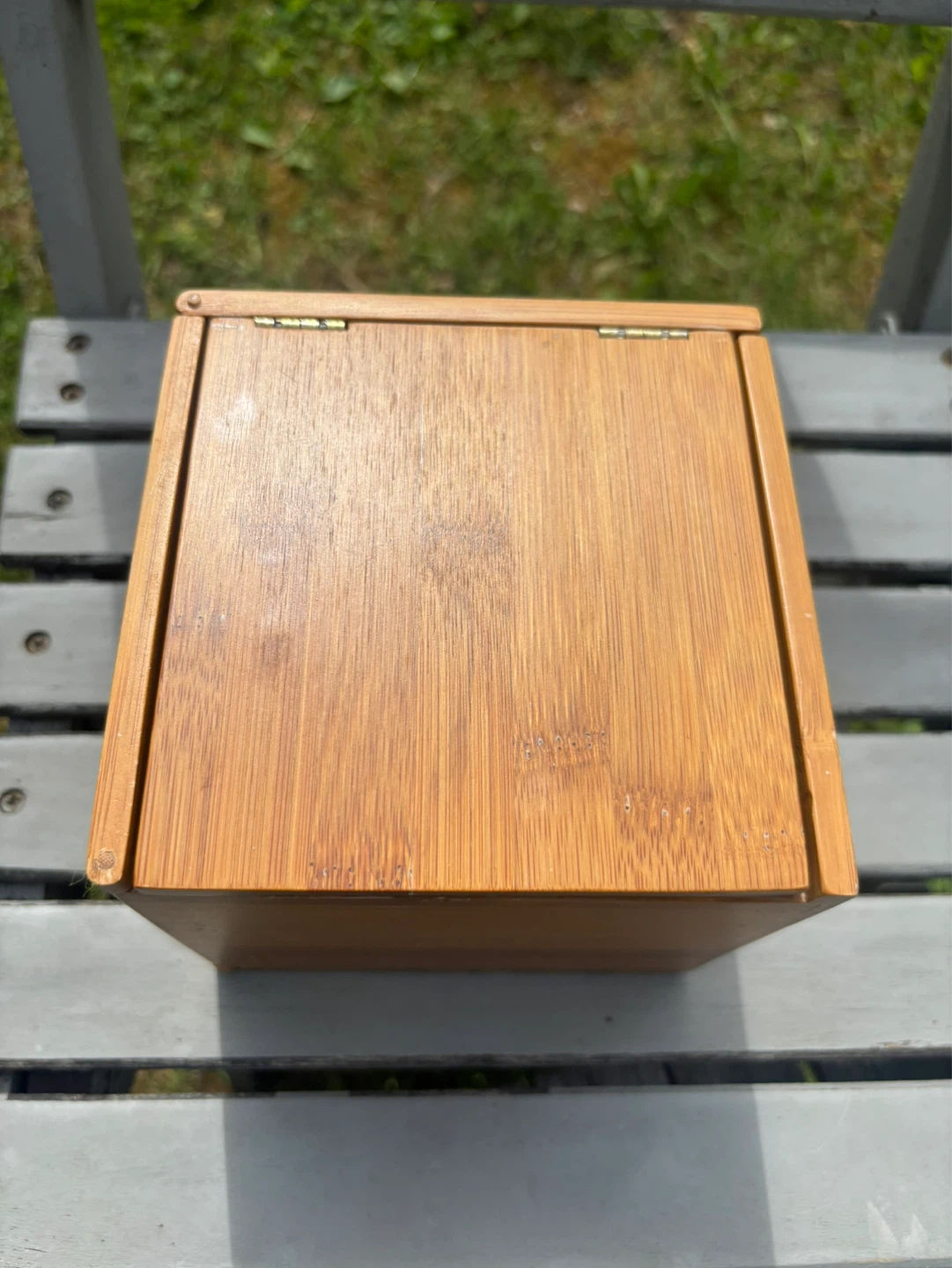 Bamboo storage box