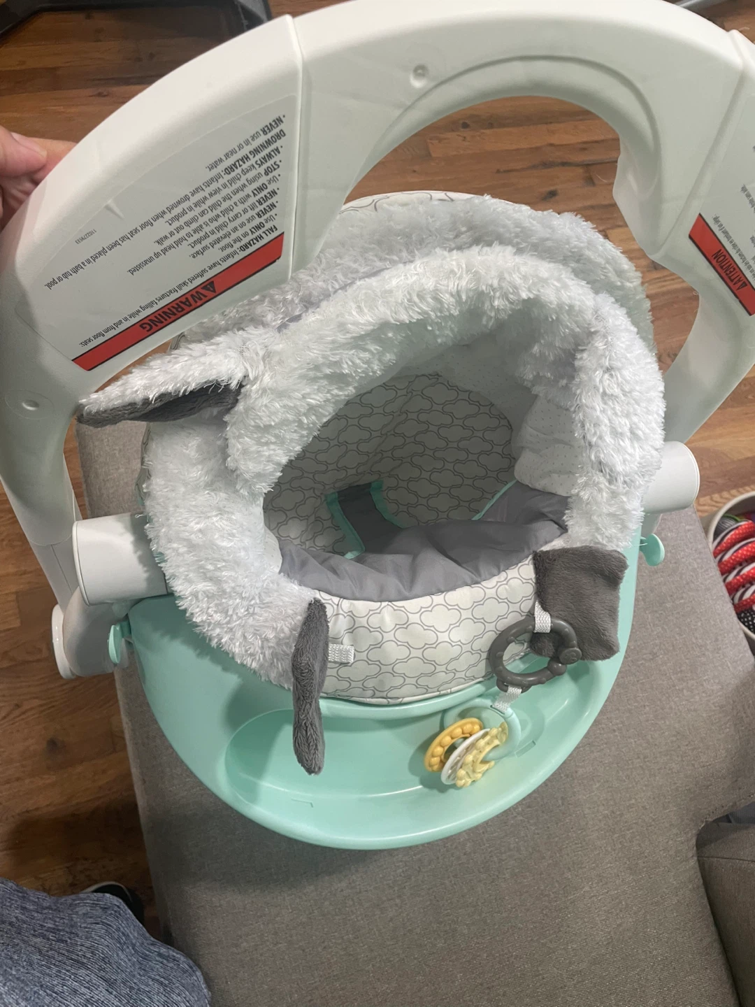 Fisher-Price Sit-Me-Up Seat with Toys - photo 4