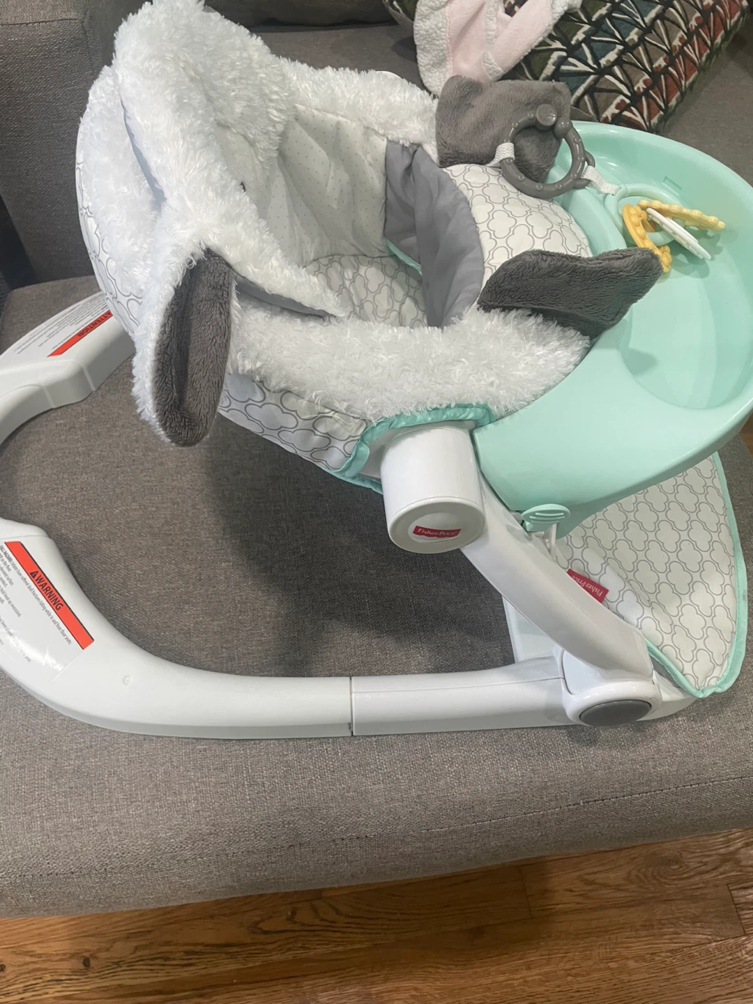 Fisher-Price Sit-Me-Up Seat with Toys - photo 3