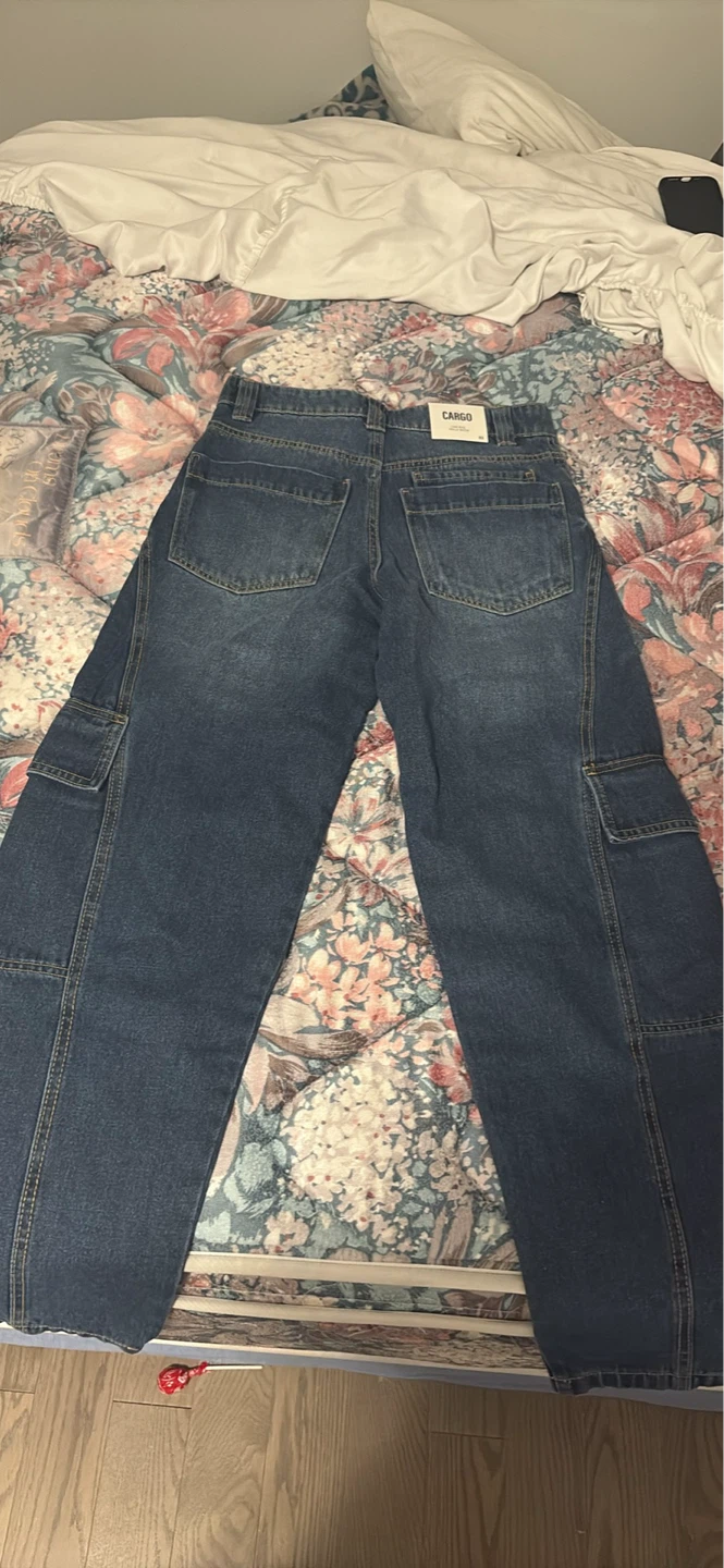 Refuge Denim Cargo Pants Size 03 - photo 3