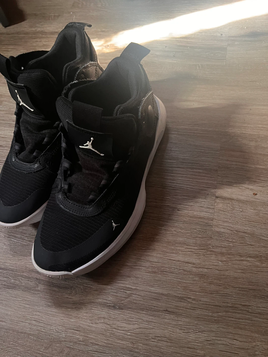 Jordan Flight Black Basketball Shoes
