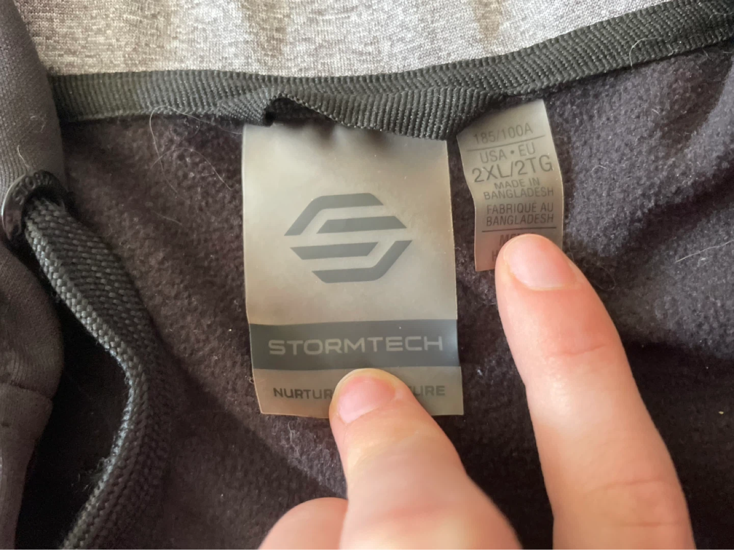 Stormtech Black Full Zip Hoodie - 2XL - photo 3