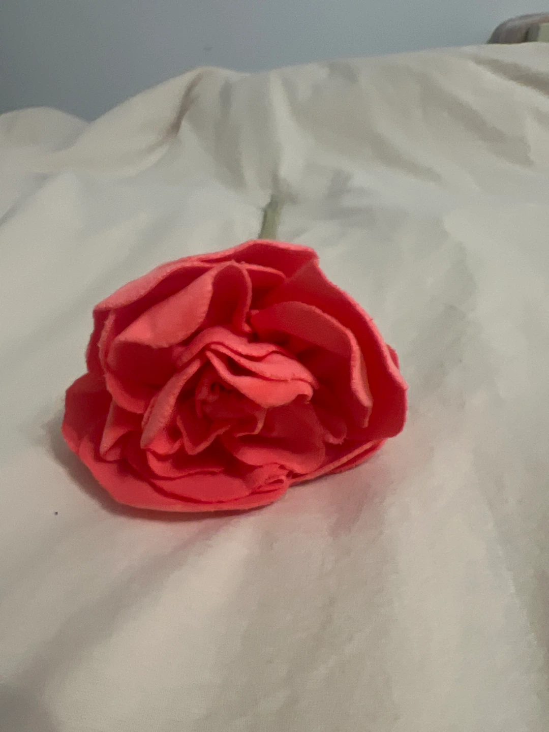 Plush Flower Decor - Pink Rose & Yellow Lily