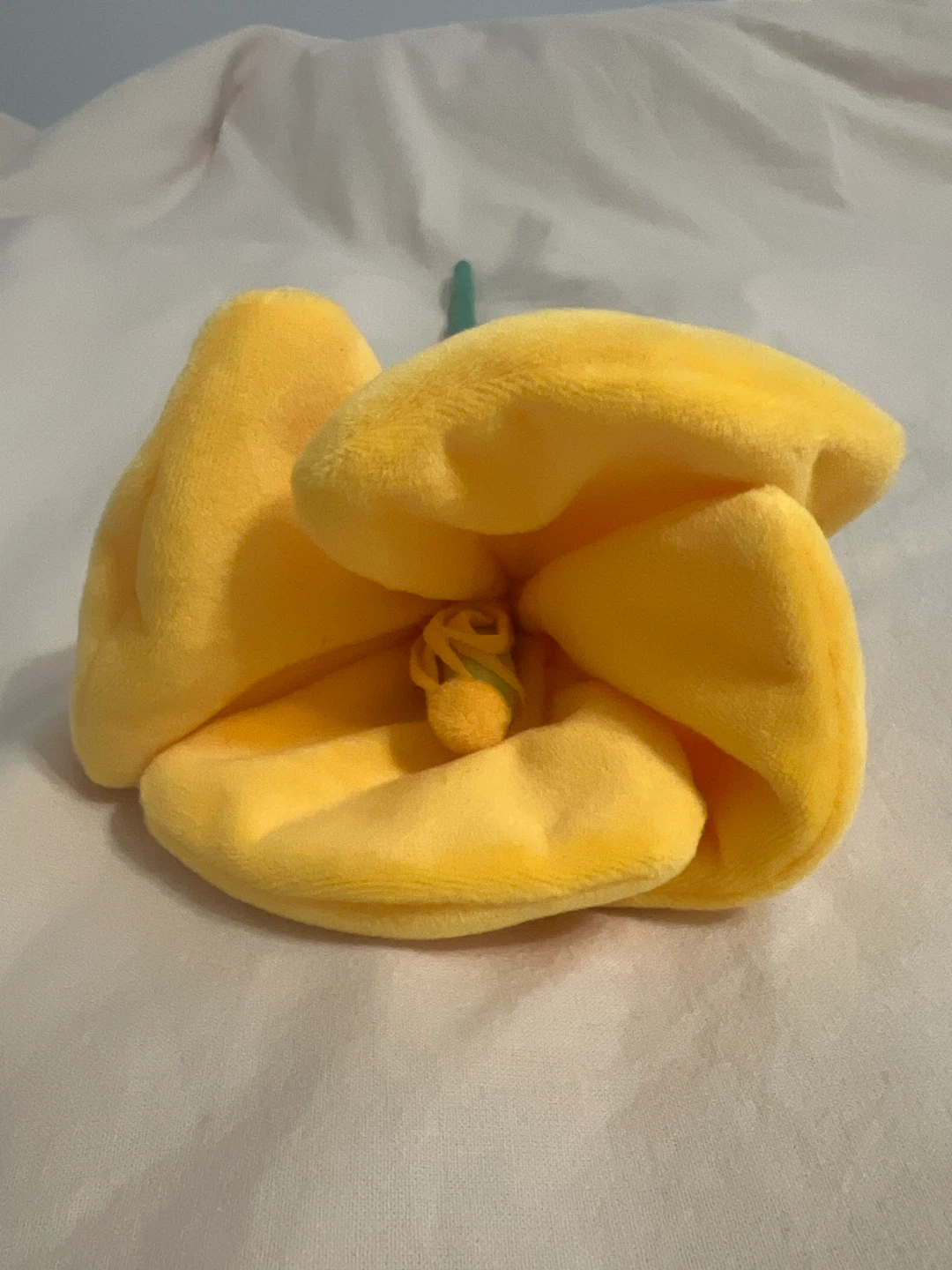 Plush Flower Decor - Pink Rose & Yellow Lily - photo 2