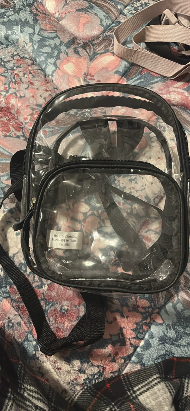 Clear Mini Backpack