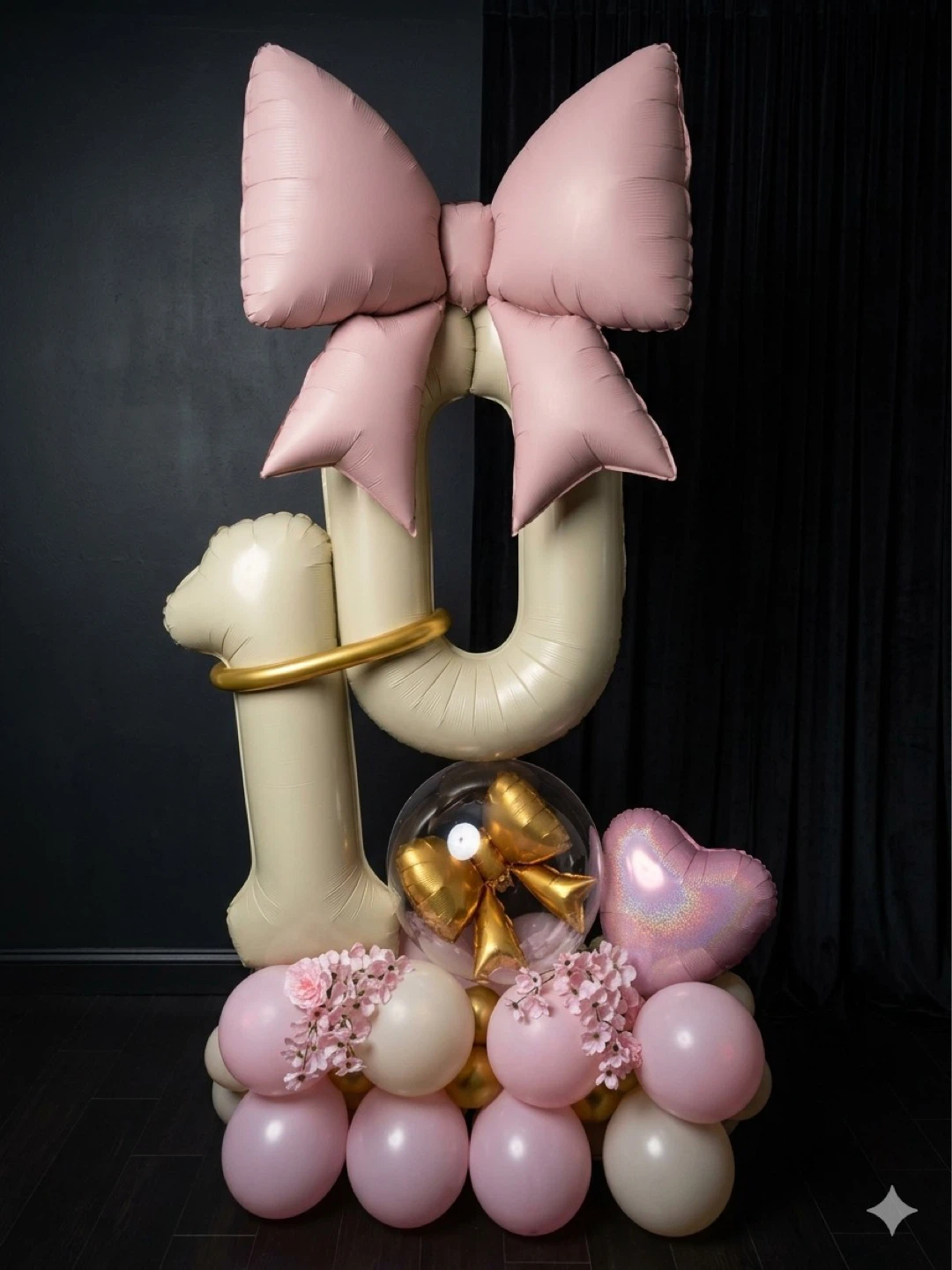 Pink Balloon Flower Arrangement - photo 3