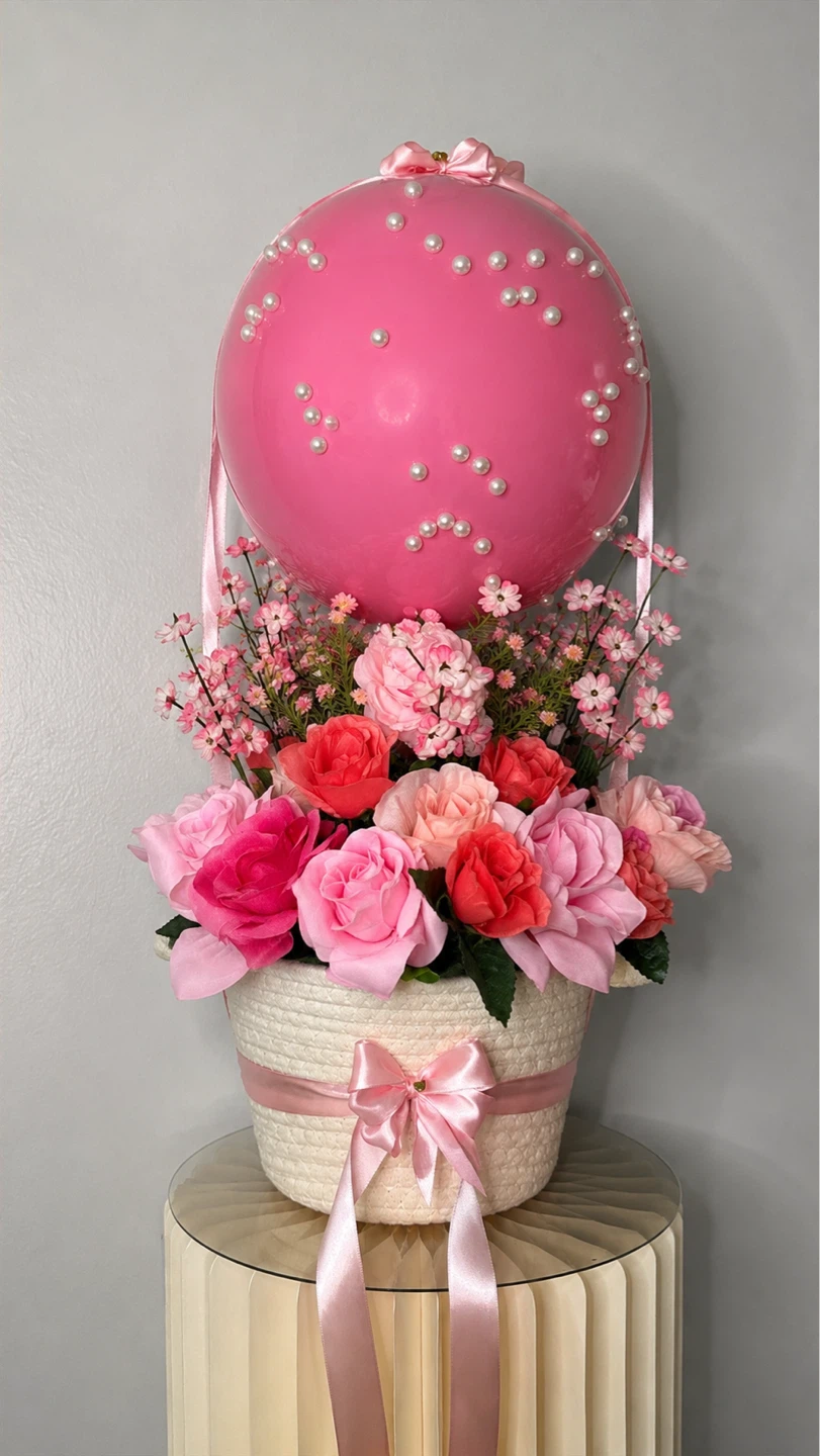 Pink Balloon Flower Arrangement - photo 5