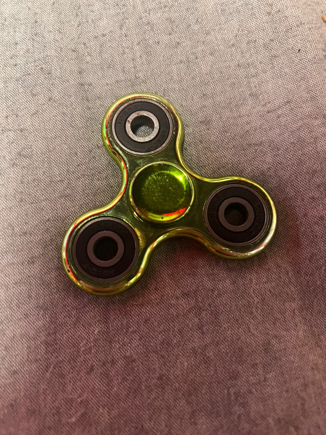 Green Metal Fidget Spinner