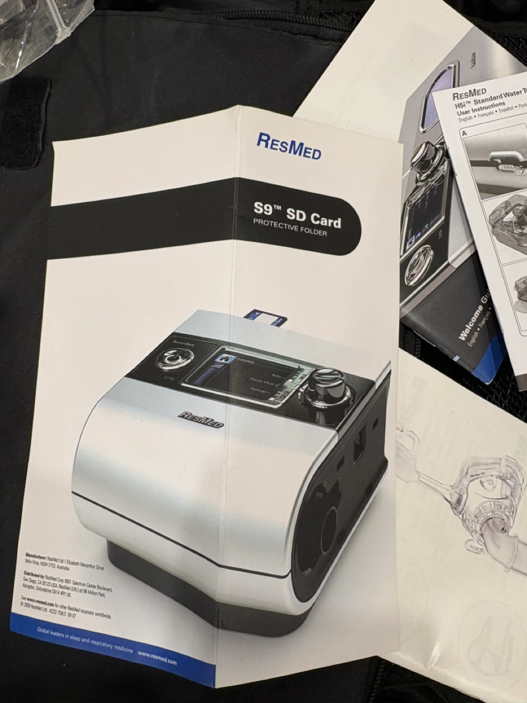 ResMed S9 Escape CPAP Machine with Accessories - photo 4