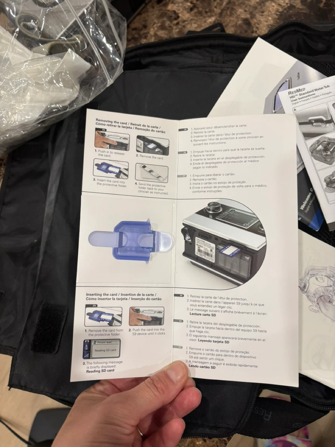 ResMed S9 Escape CPAP Machine with Accessories - photo 5