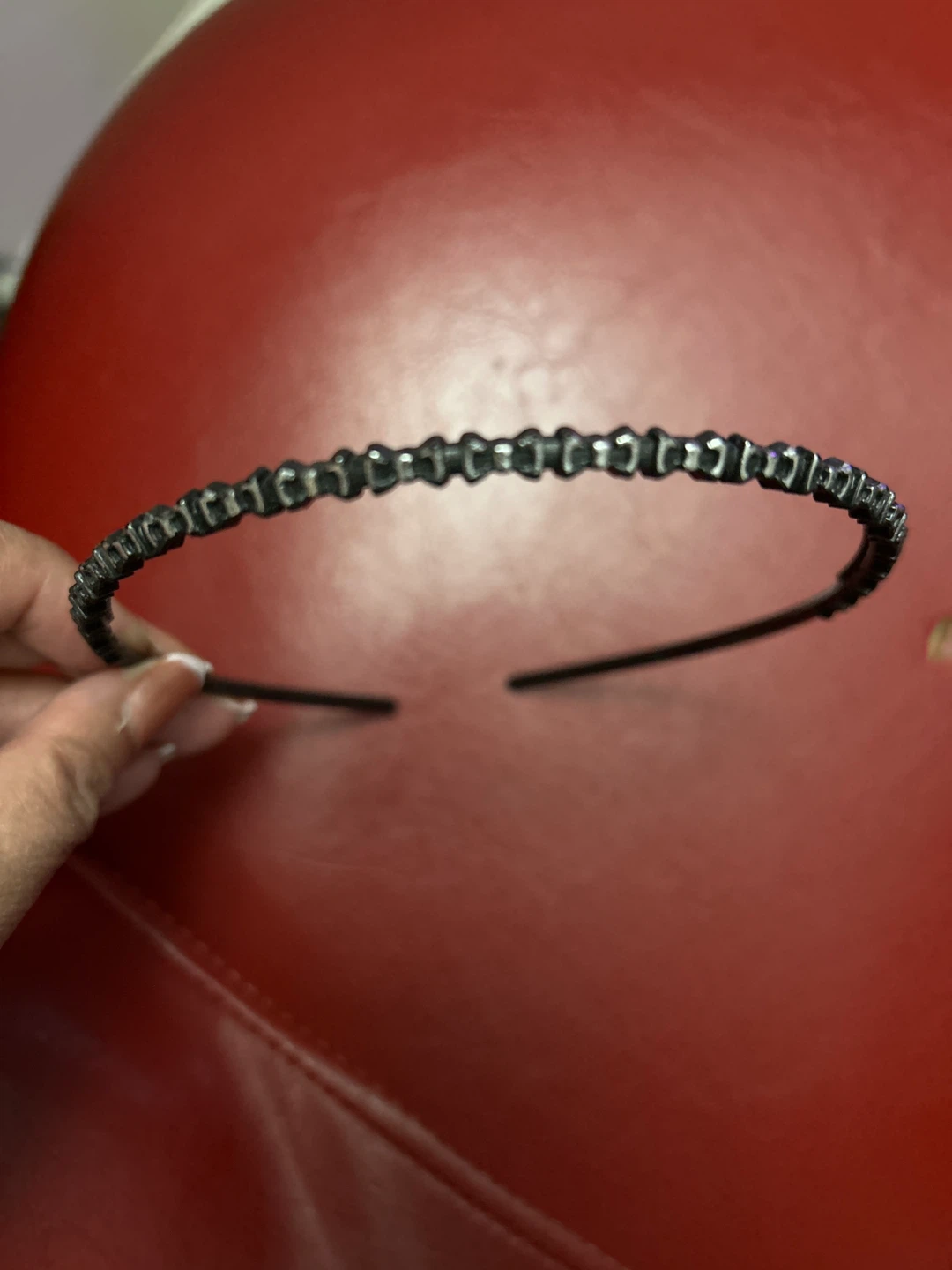 Black embellished headband