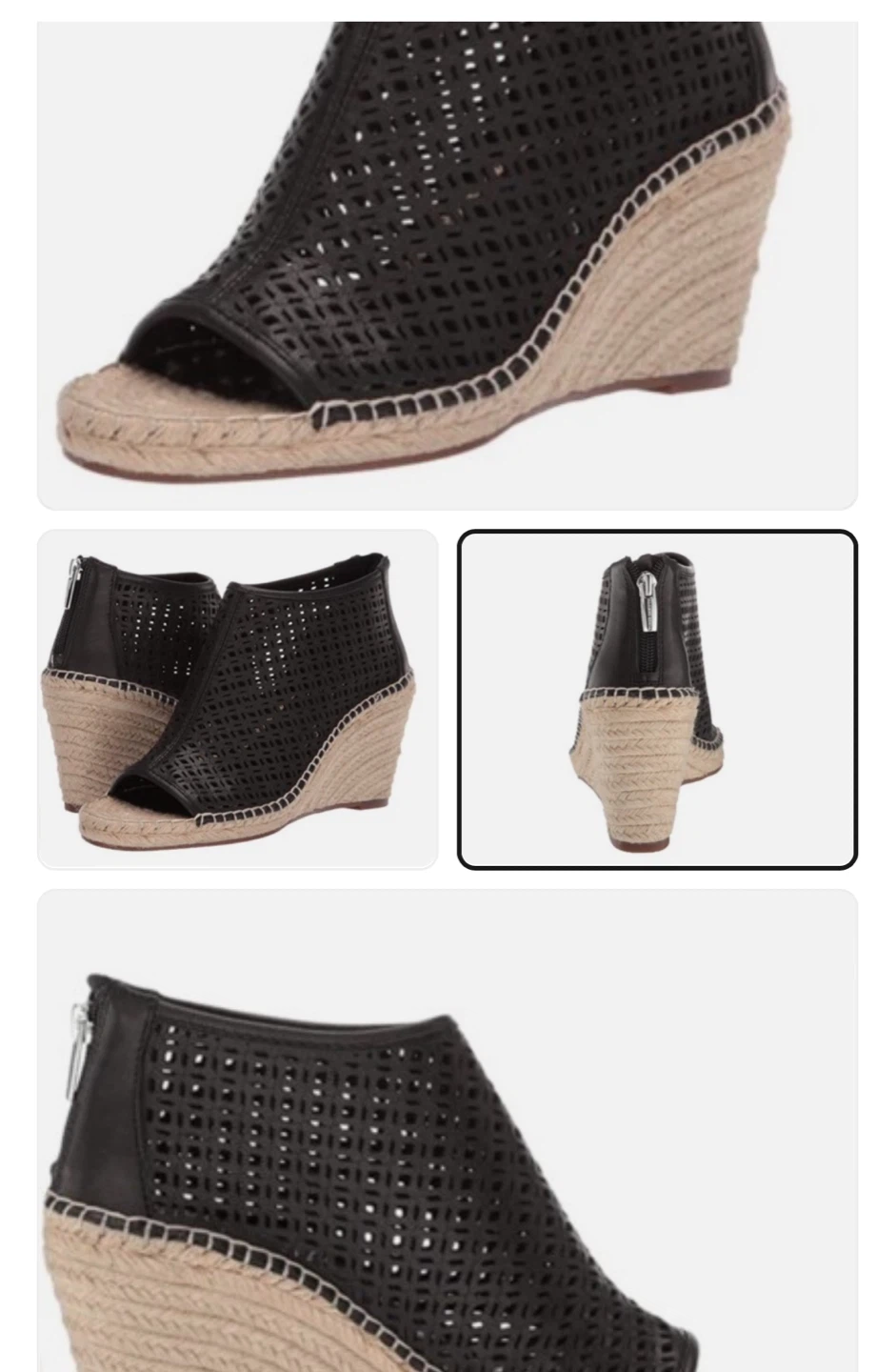 9M Vince Camuto Black Leather - photo 2