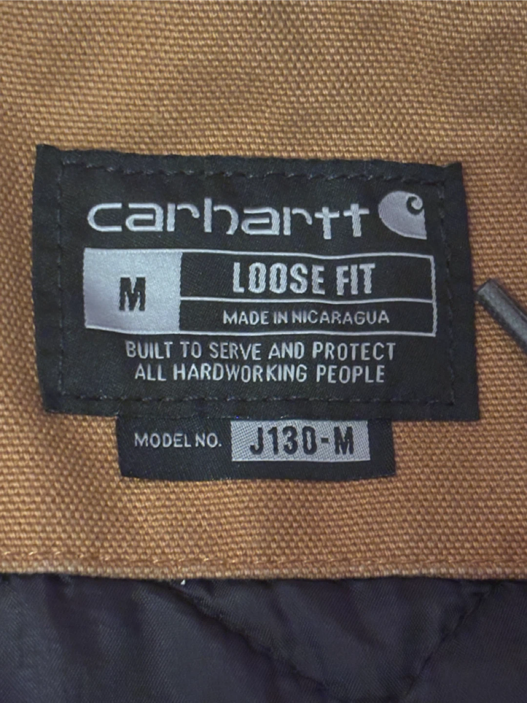 Carhartt J130-M Loose Fit Insulated Work Jacket - Men's Medium - photo 4