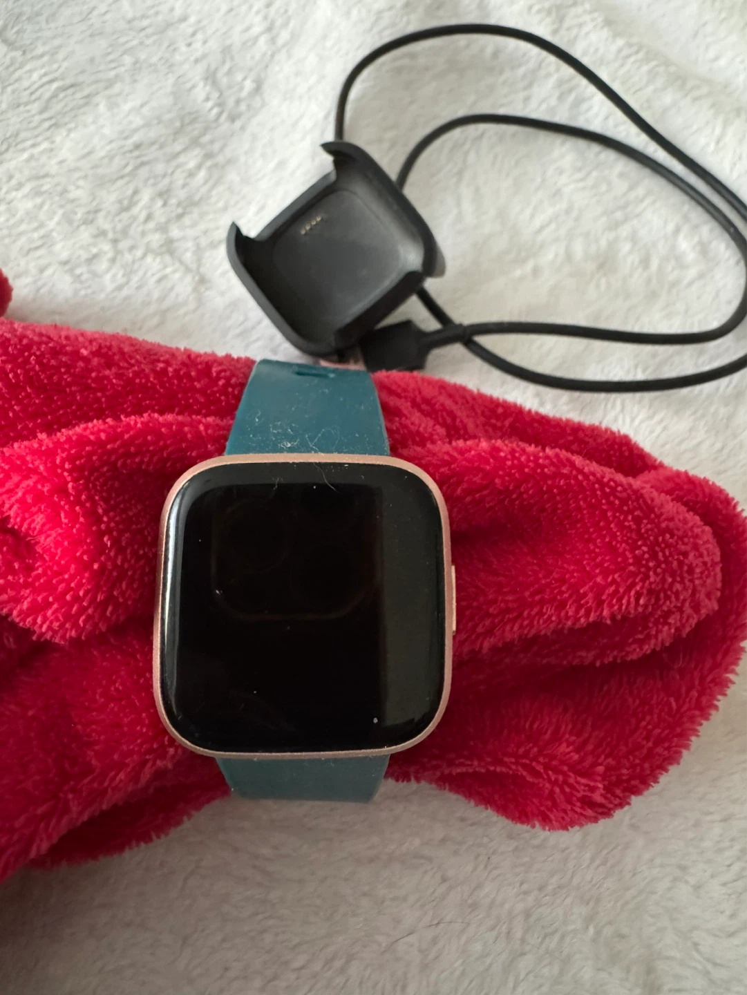 Fitbit Versa Smartwatch with Charger