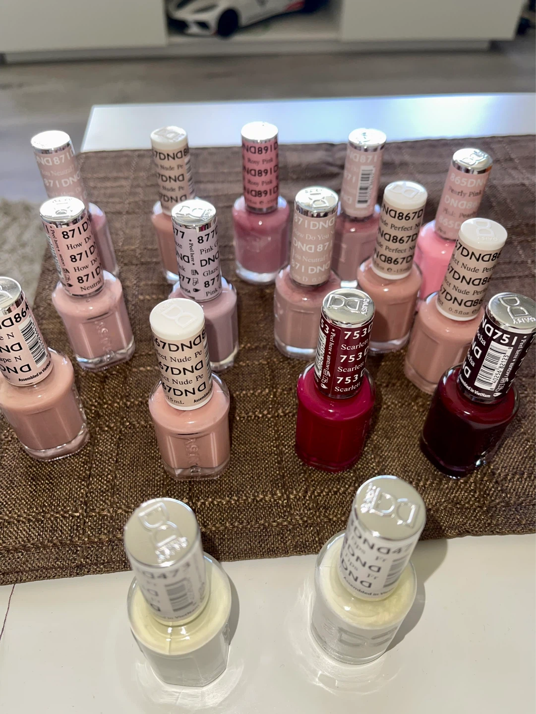 DND Polish Nail Lacquer Collection Assorted Shades