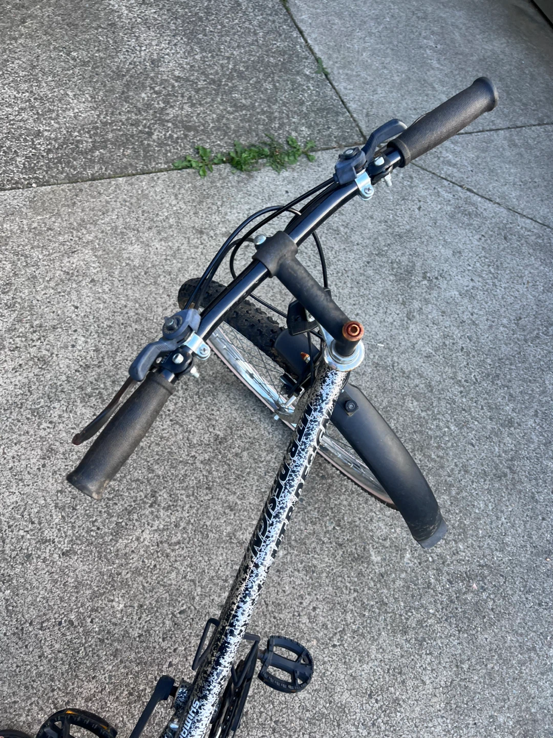 Grey & Black Mountain Bike