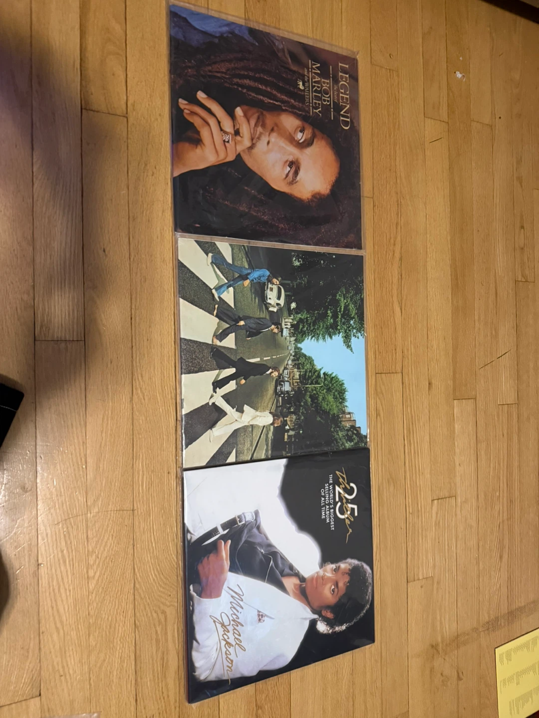 Bob Marley, Beatles & Michael Jackson Vinyl LPs
