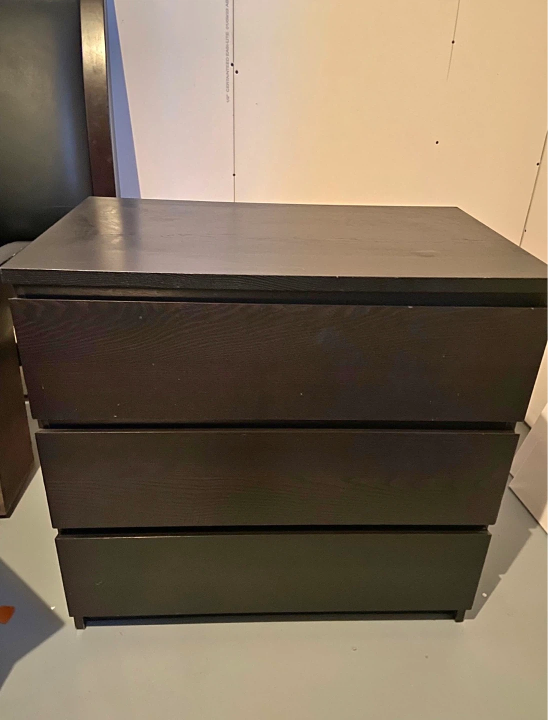 IKEA 3 drawer malm dresser