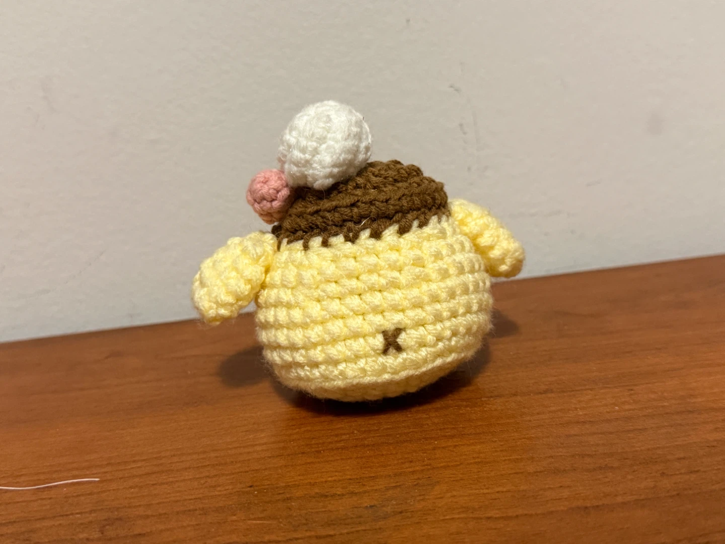Crochet Pompompurin pudding plush - photo 2
