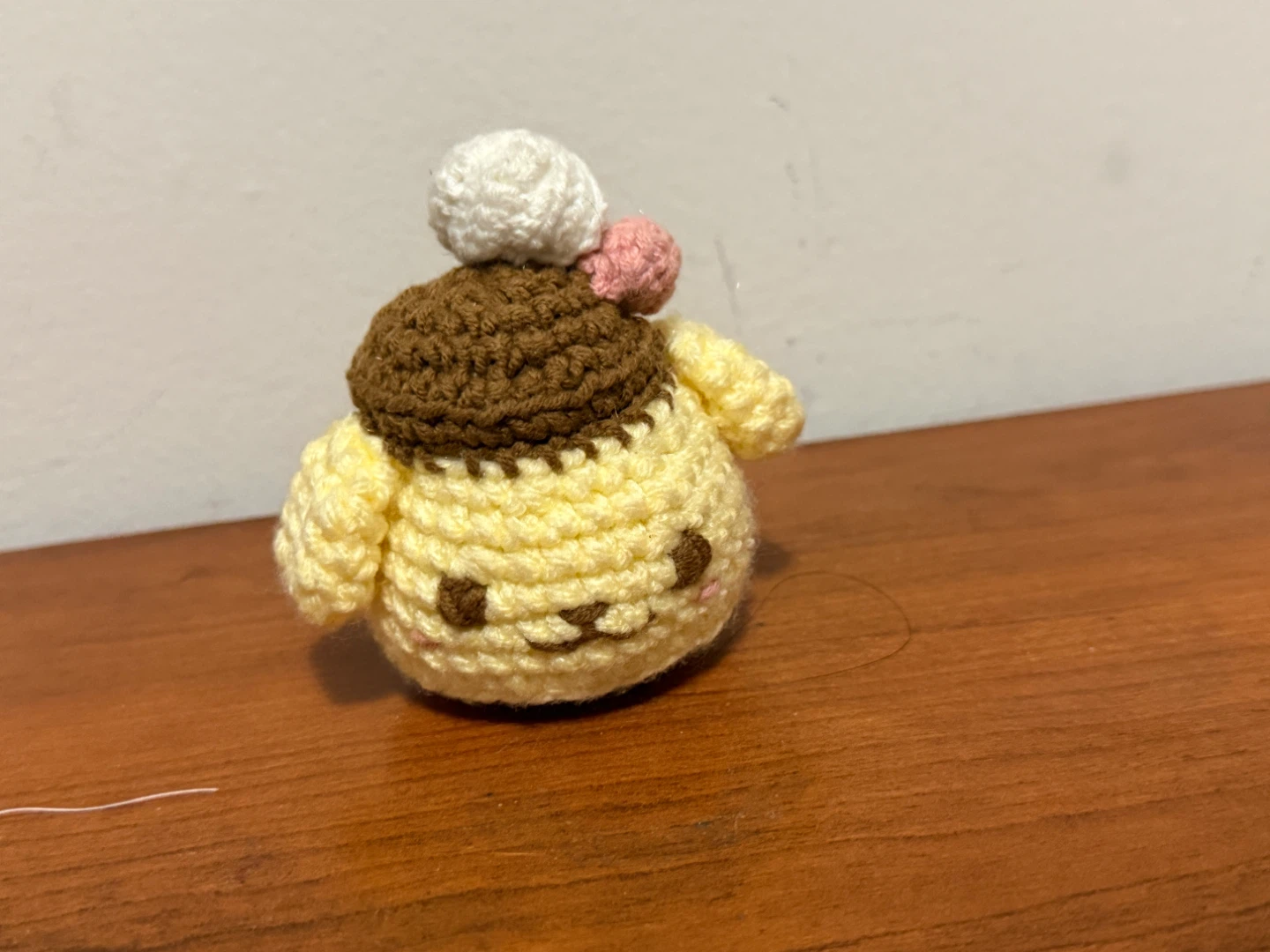 Crochet Pompompurin pudding plush - photo 4