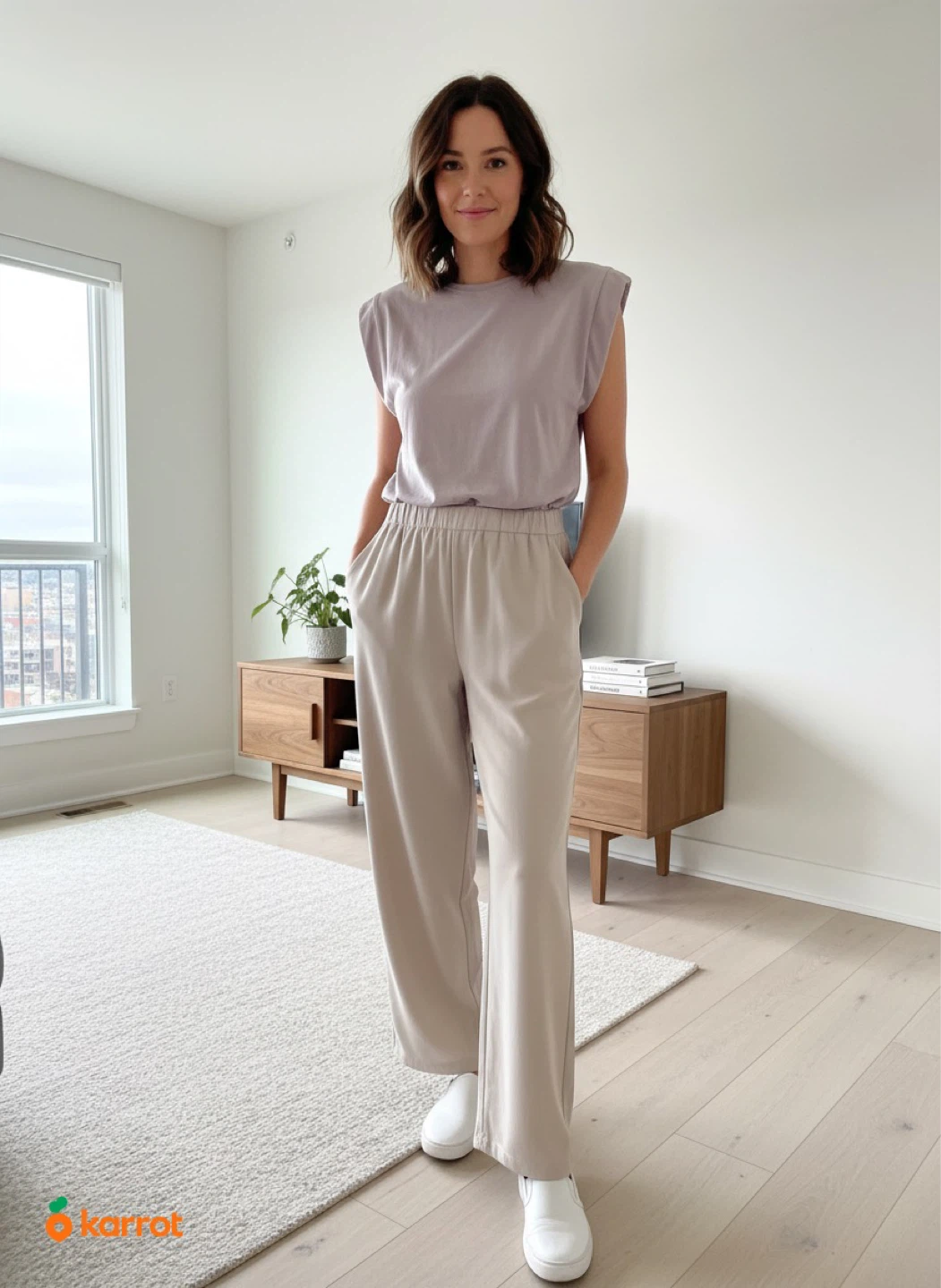 Wilfred beige 0 Wide Leg Pants - photo 2