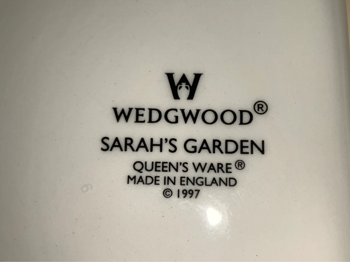 Wedgwood Sarah's Garden Divided Serving Dish 1997 - photo 5