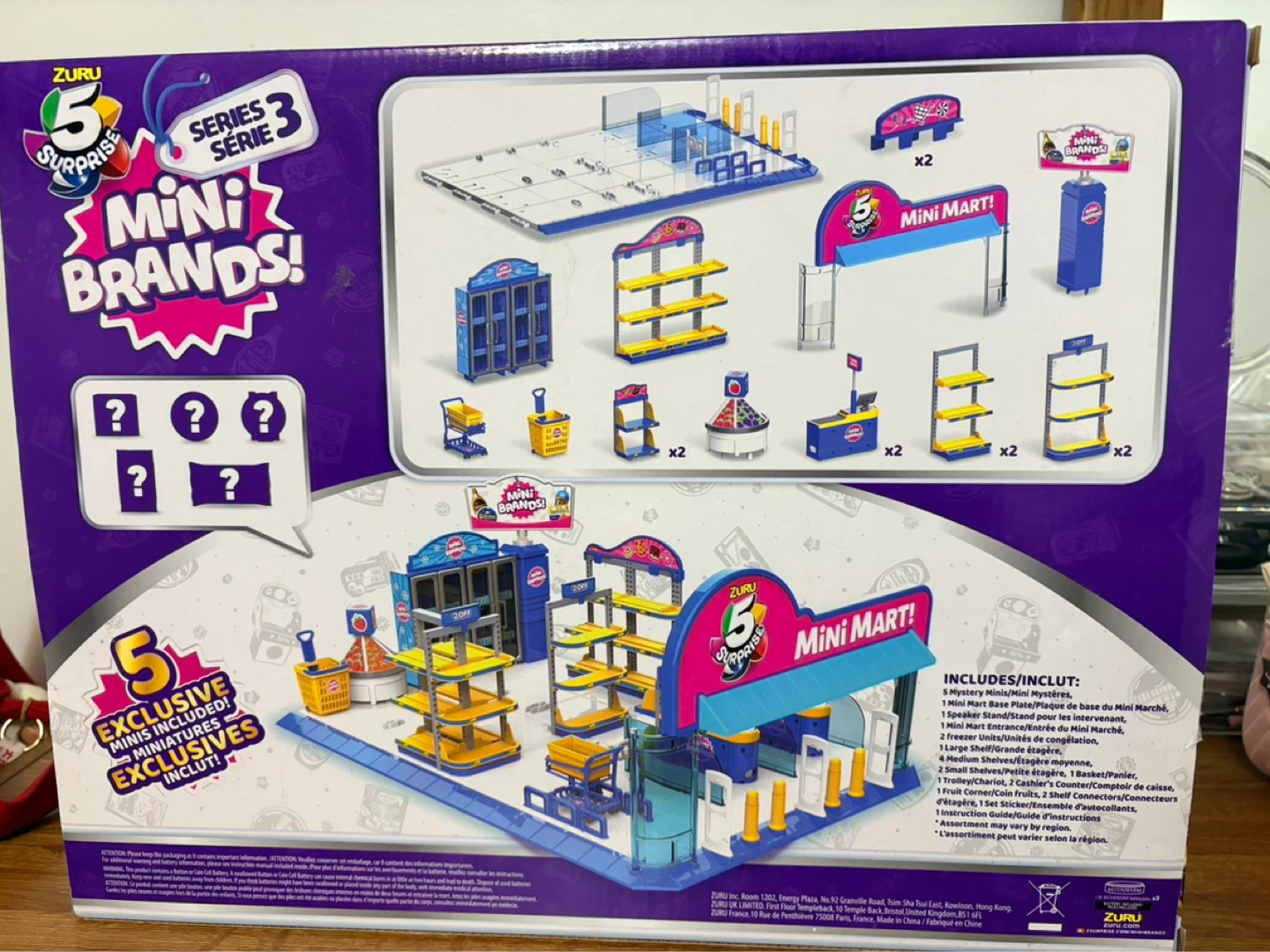 Zuru 5 Surprise Mini Brands Mini Mart Series 3 Playset